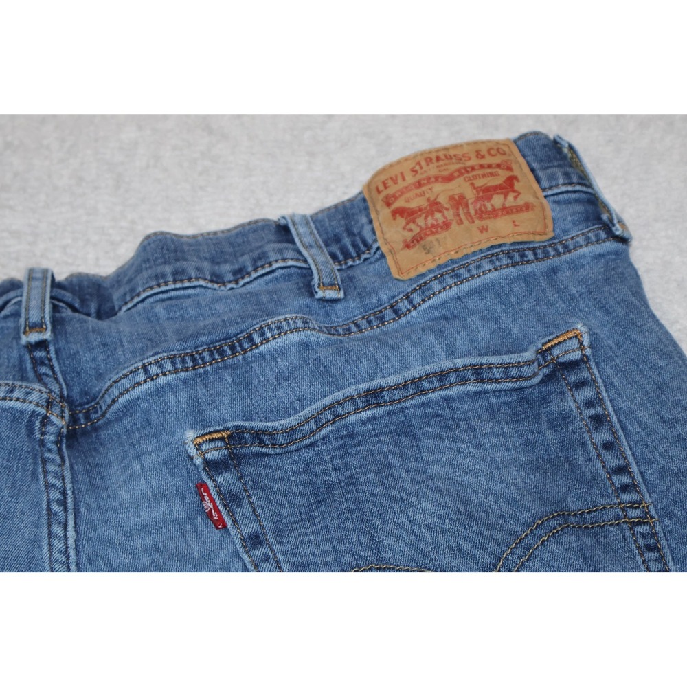 Levi's Jeans Mens 44x30 Blue 541 Athletic Taper Denim Cotton Blend